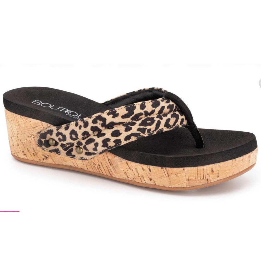 Wish Leopard Sandal